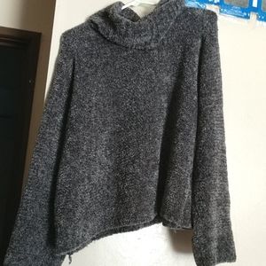 Women's Bentley gray cowl neck sweater